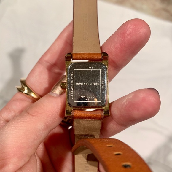 Michael Kors Wrapping Leather Watch